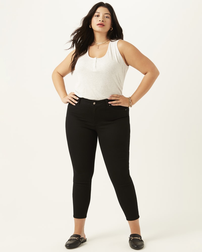 Black ankle jeggings cheap